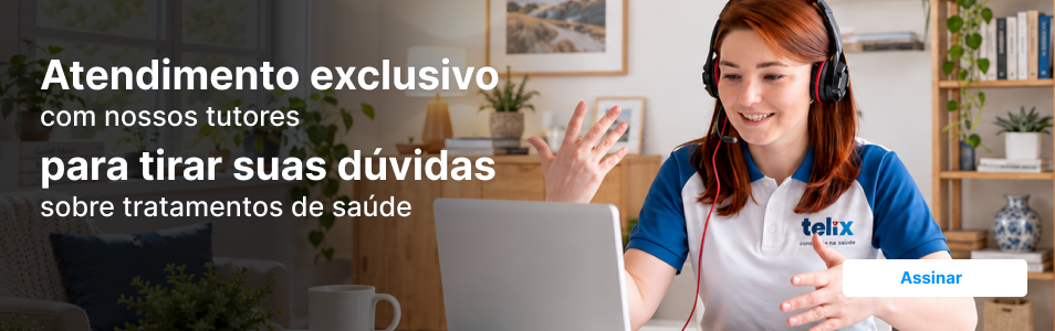 Atendimento exclusivo com nossos tutores para tirar suas dúvidas sobre tratamentos de saúde